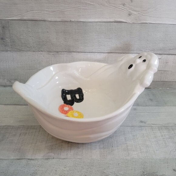Nabisco Classics Collection Ghost Candy Bowl "Boo!" Design - Picture 4 of 9